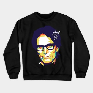 steve vai rock wpap style Crewneck Sweatshirt